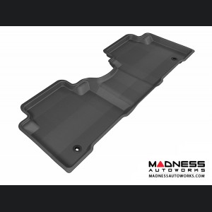 Hyundai Santa Fe Floor Mat - Rear - Black by 3D MAXpider